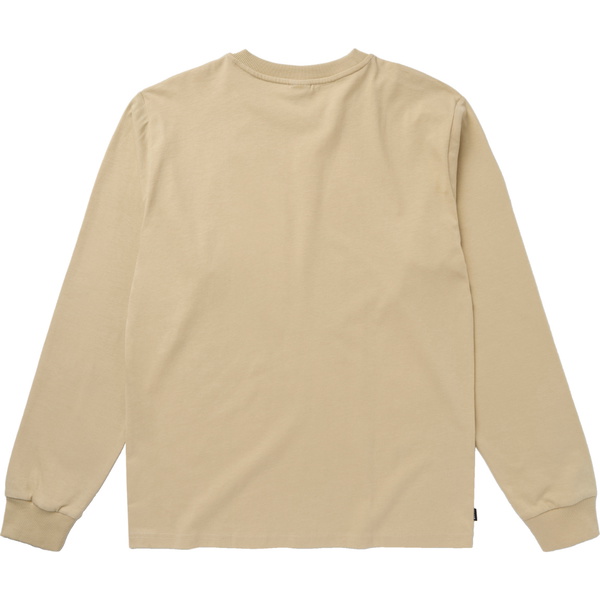 2026 Mystic Männer Brand Langärmeliges Tee 35105.260310 - Pale Khaki